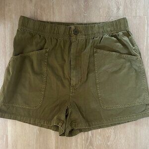 Madewell Army Green Shorts Size 30